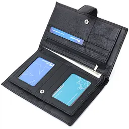 Чоловічий шкіряний гаманець ST Leather 12х17,5х2 см acs0029384 - мініатюра 8