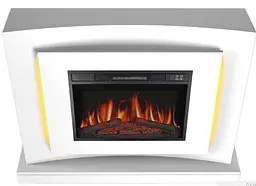 Електрокамін ArtiFlame Lucca AF23S білий з LED підсвічуванням - мініатюра 2