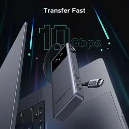 Концентратор Ugreen USB-C to HDMI + 2xUSB 3.2 + 2xUSB-C 3.2 + PD CM888 gray (35998) - мініатюра 5