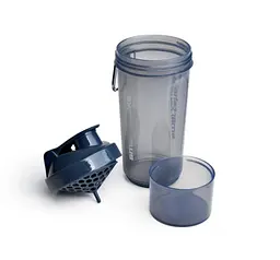 Шейкер спортивний SmartShake Slim 500 мл Gray (10252901) - мініатюра 4