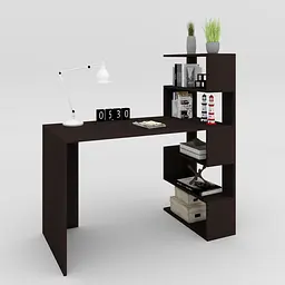Письмовий стіл Open shelf 750х1200х550 мм Венге Магія - мініатюра 1