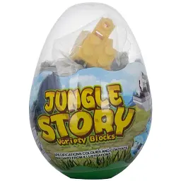 Конструктор Mindbox JUNGLE STORY в яйці в асортименті (K31A)