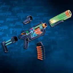 Бластер іграшковий Hasbro Nerf Loadout Cyberlight Ghost із LED-підсвіткою (G1824) - мініатюра 5