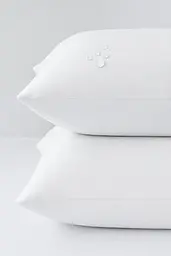 Набір наволочок Ecotton Aqua-stop махра 50х70 см 2 шт. білий (25626) - мініатюра 3