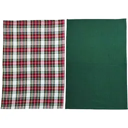 Набір рушників Soho Sell Green/Red бавовна 100% 40х60 см 2 шт. (BS 45544A) - мініатюра 2