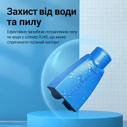 Защитные колпачки для коннекторов Vention 50 шт. для кабеля наружным диаметром до 6 мм для RJ45 с разгрузкой натяжения кабеля с защитой защёлки чёрные (IODB0-50) - миниатюра 15