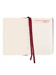 Щоденник 2027 А5 LEO Planner Persona датований бордовий (252748) - мініатюра 4