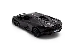 Іграшкова машинка гоночна Lamborghini Revuelto TechnoDrive 250934UBl матовий чорний колір - мініатюра 4