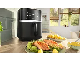 Мультипіч (аерофритюрниця) Bosch Serie 4 Air Fryer Fekete MAF462B1 - мініатюра 6