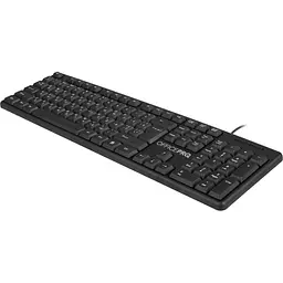 Клавіатура OfficePro SK166 USB Black (SK166) - мініатюра 3