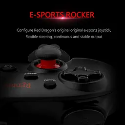 Дротовий геймпад Redragon Saturn G807 USB Xinput-PS3 12 кнопок (Чорний) - мініатюра 4