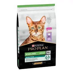 Сухий корм для стерилізованих котів Purina Pro Plan Sterilised 1+ Renal Plus з індичкою 1.5 кг 12524392 - мініатюра 2