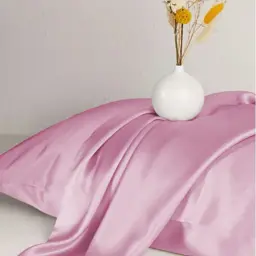 Простирадло на гумці MirSon Satin Light Pro 10-020 Dusty pink 80x200 см рожеве (2200011024875) - мініатюра 4
