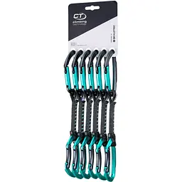 Набір відтяжок Climbing Technology Lime set UL 12 cm Grey/Turquoise (1053-2E661EF B07 STP)