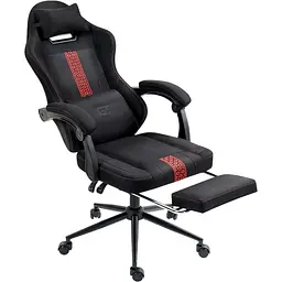 Геймерське крісло GT Racer X-2331 Fabric Black/Red [166919] - мініатюра 5