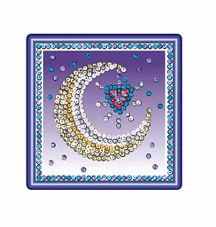 Набір для творчості Seasons Космос, Сонце, Місяць і зірки 3шт, 16*16см Sequin Art det0017603 - мініатюра 6