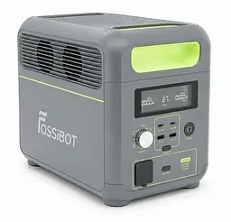 Портативна зарядна станція FOSSiBOT F-1200 1200 W 1024 Wh LiFePO4, BMS, UPS, MPPT 200W max, XT60-12V/30А