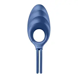 Кільце-ласо з вібрацією Satisfyer Swordsman, 14.2 см (блакитний) - мініатюра 4