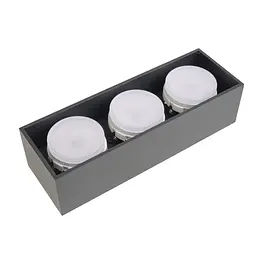 Підсвітка Brille AL-713/3 GX53 BK 36-358