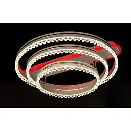 LED люстра світильник з пультом і підсвічуванням Linisoln 55070/3 WH, CF - мініатюра 3