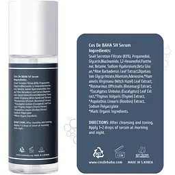 Сироватка для обличчя Cos De BAHA Snail Serum (SH) 120 мл - мініатюра 2