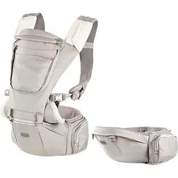 Сумка нагрудна Chicco Hip Seat сіра (79147.76) - мініатюра 2