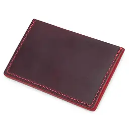 Жіночий шкіряний картхолдер GRANDE PELLE 9,5х6 см acs0025908 - мініатюра 2