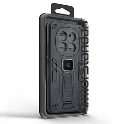 Чехол для Xiaomi Redmi Note 15 4G/Note 15 5G Poco M8 5G, Proover, черный, с подставкой и магнитом, противоударный, ударопрочный, бронированный, панель-накладка, защита всего корпуса, термополиуретан (TPU) + поликарбонат (PC), ArmorStandart (ARM89743) - мініатюра 3