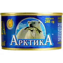 Уцінка. Сардина атлантична Арктика No5 бланшована в олії 240 г - мініатюра 4
