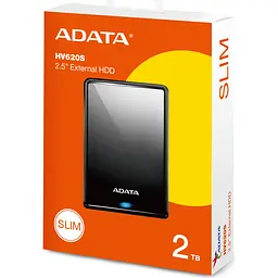 Зовнішній жорсткий диск ADATA DashDrive Classic HV620S 2TB Black (AHV620S-2TU31-CBK) [118129] - мініатюра 5