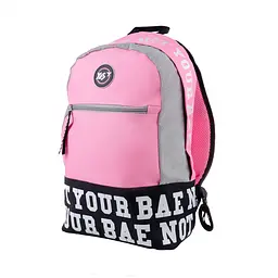 Рюкзак молодіжний YES T-101 Private, рожевий/чорний, 558405