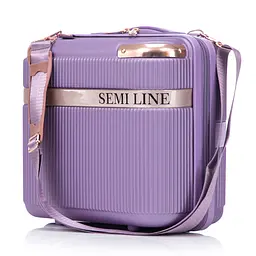 Бьюті-кейс Semi Line 16L Purple (T5916-1) - мініатюра 1