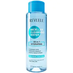 Міцелярна вода All-In-1 зволожуюча Micellar Cleansing Water Revuele 400 мл
