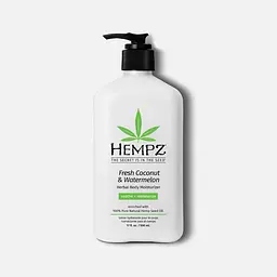 Молочко рослинне зволожуюче для тіла "Кокос та Кавун" Hempz 500 мл (2153-03) - мініатюра 1