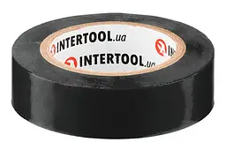 Стрічка електроізоляційна Intertool ізолента 10 м чорна в упаковці 10 шт. - мініатюра 2