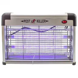 Електричний знищувач комах прилад для знищення комарів мух 42x8x26 см PEST KILLER BK-L30 потужністю 30 Вт