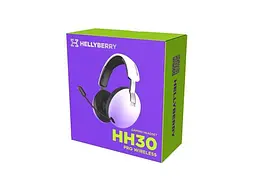 Навушники з мікрофоном Hator Hellyberry HH30 PRO Wireless White/Violet (8721325992505) - мініатюра 9
