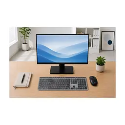 Клавіатура REAL-EL RK-737W Wireless/Bluetooth Black/Grey (EL123100060) - мініатюра 2