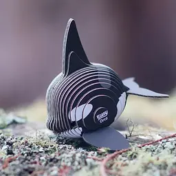 Збірна 3Д модель Eugy Зоопарк: Косатка 20 деталей (XEG-020) - мініатюра 5