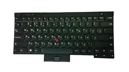 Клавіатура для ноутбука Lenovo ThinkPad (T430, T430I, X230, T530, L430, L530) з вказівником (Point Stick) Чорна, Чорна рамка - мініатюра 2