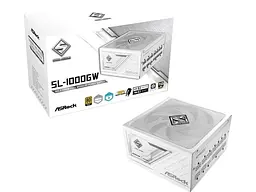 Блок живлення ASRock Steel Legend White 1000W (SL-1000GW) - мініатюра 5