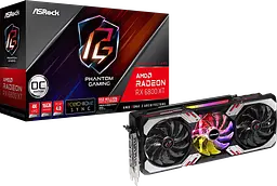 Відеокарта AMD Radeon RX 6800 XT 16GB ASRock Phantom Gaming D OC (RX6800XT PGD 16GO) Б/В
