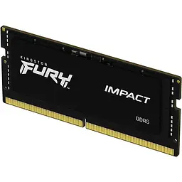 Пристрій для ноутбуків Kingston Fury 16 GB SO-DIMM DDR5 4800 MHz Impact (KF548S38IB-16) - мініатюра 3