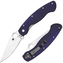 Ніж складний Spyderco Military синій, S110V (C36GPDBL) - мініатюра 3