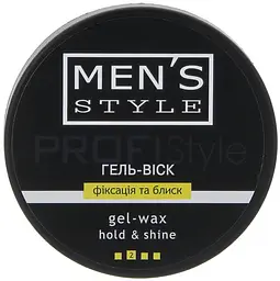 Гель-віск ProfiStyle Men's Style Фіксація і блиск 80 мл - мініатюра 2