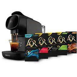 Кавомашина Philips капсульна L'OR Barista Sublime 0.8л капсули чорний L`OR kuh0015237 - мініатюра 2