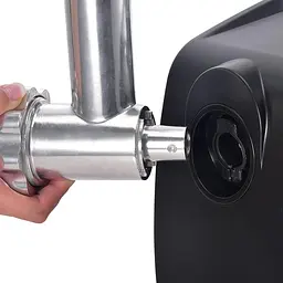 Електрична м'ясорубка Lexical LMG-2001 з функцією реверс 1000W Black-Gray (3_01531) - мініатюра 3