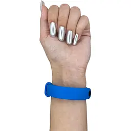 Силіконовий ремінець BeCover для Xiaomi Mi Smart Band 9 Blue (711937) - мініатюра 4