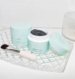 Розгладжуюча маска з активним кокосовим вугіллям Miya Cosmetics My Beauty Express 3 Minute Mask 50 г - мініатюра 3