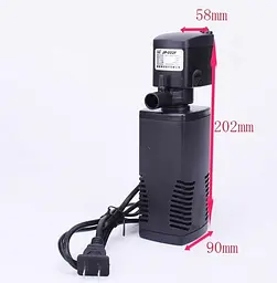 Внутрішній фільтр для акваріуму SunSun JP-022F 8 Вт 600 л/год до 100 л - мініатюра 3
